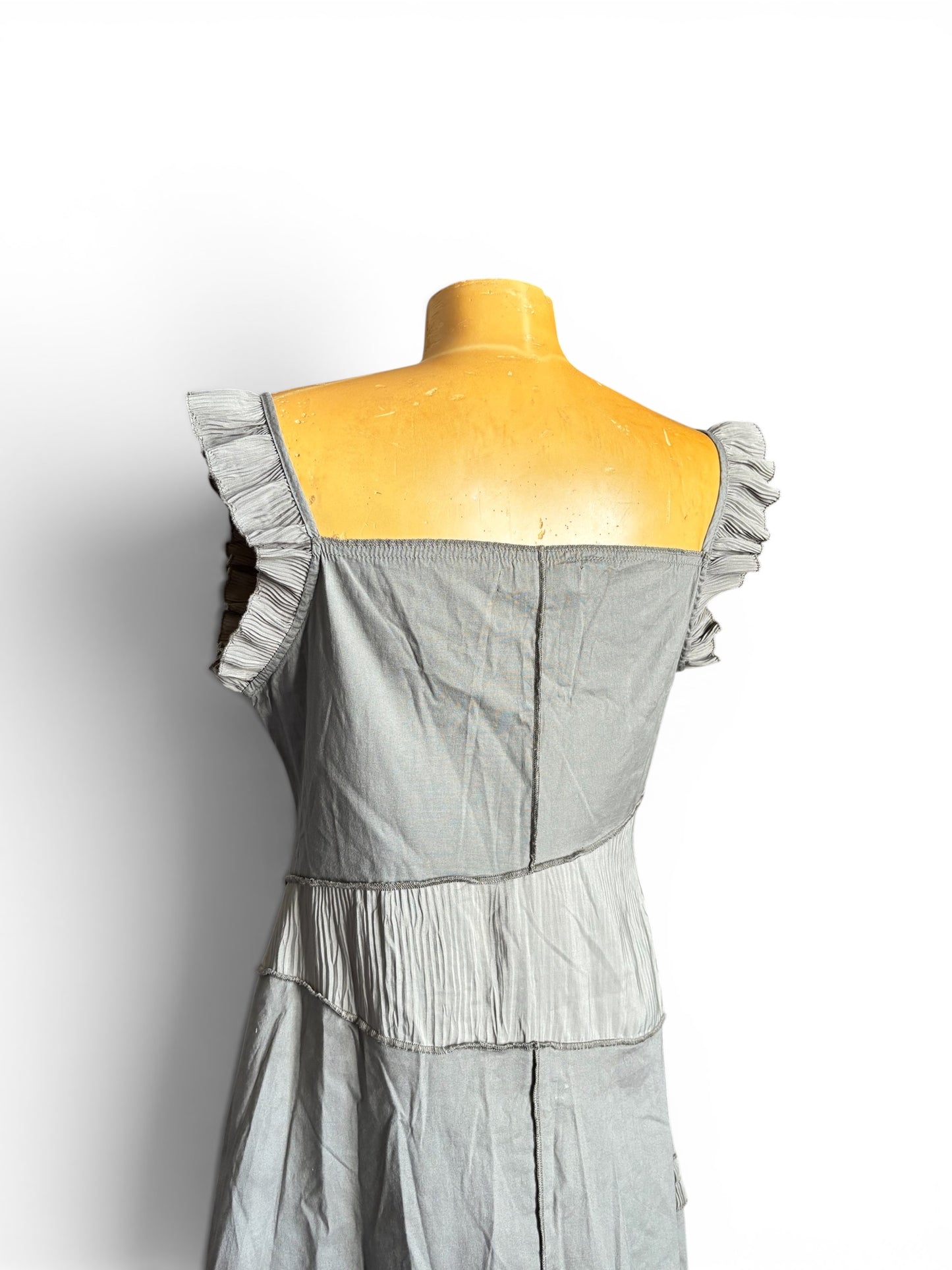 Robe asymétrique texturé