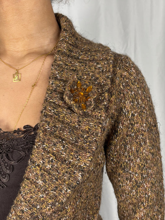 Gilet boheme cintré