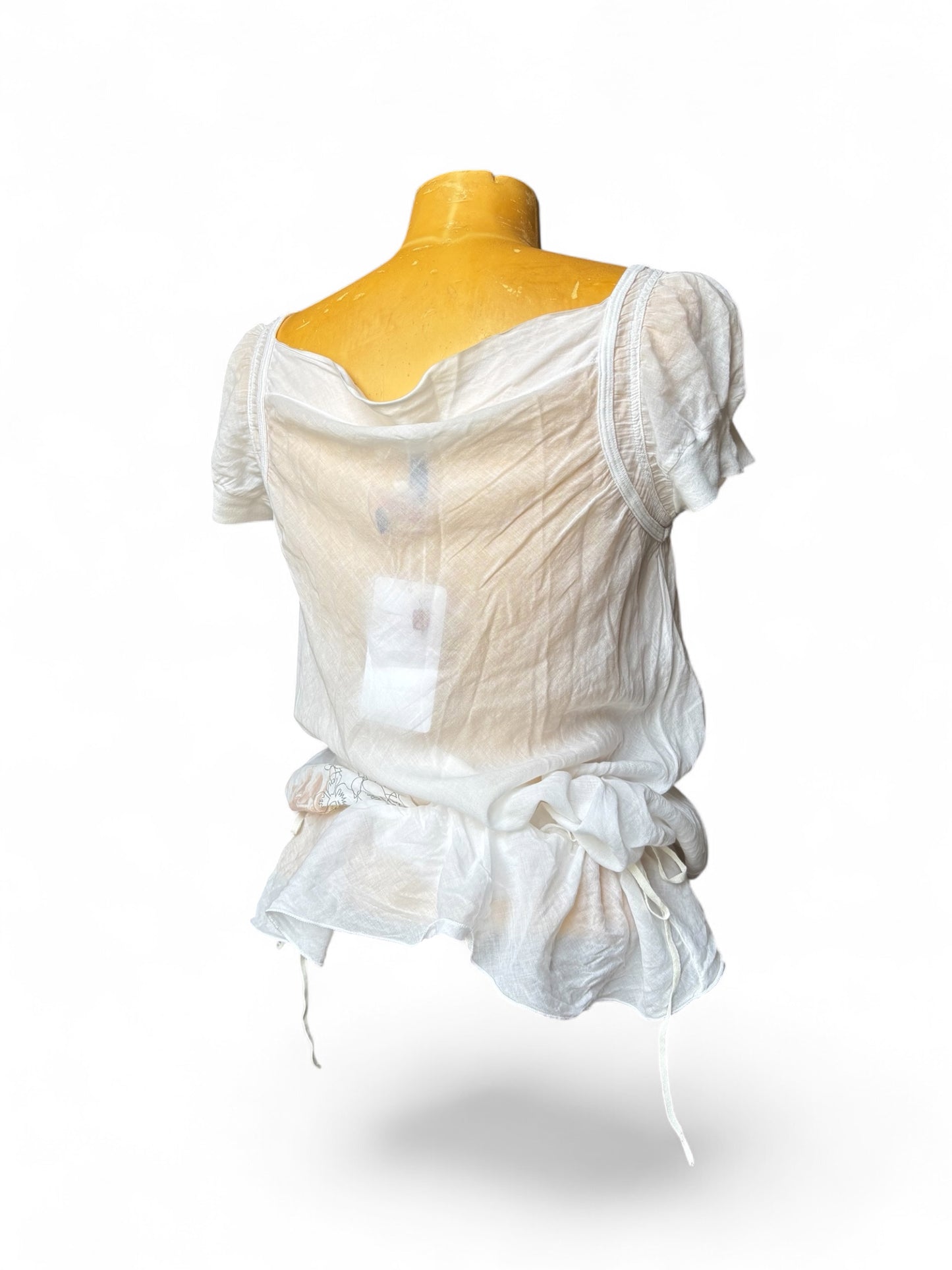 Blouse fronces Cop copine