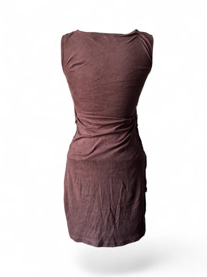 Robe courte à franges