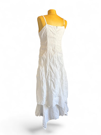Robe romantique à volants