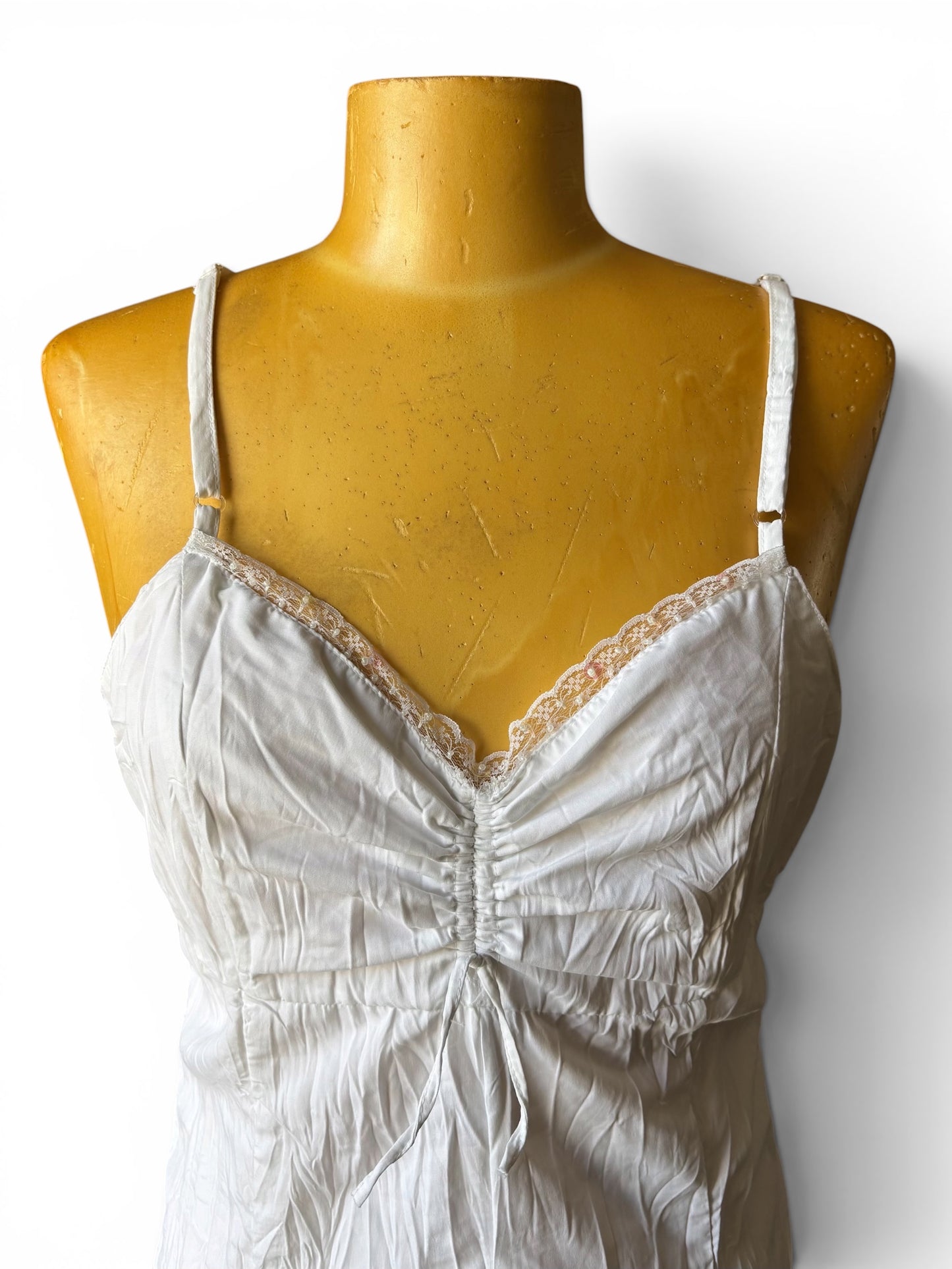 Robe romantique à volants