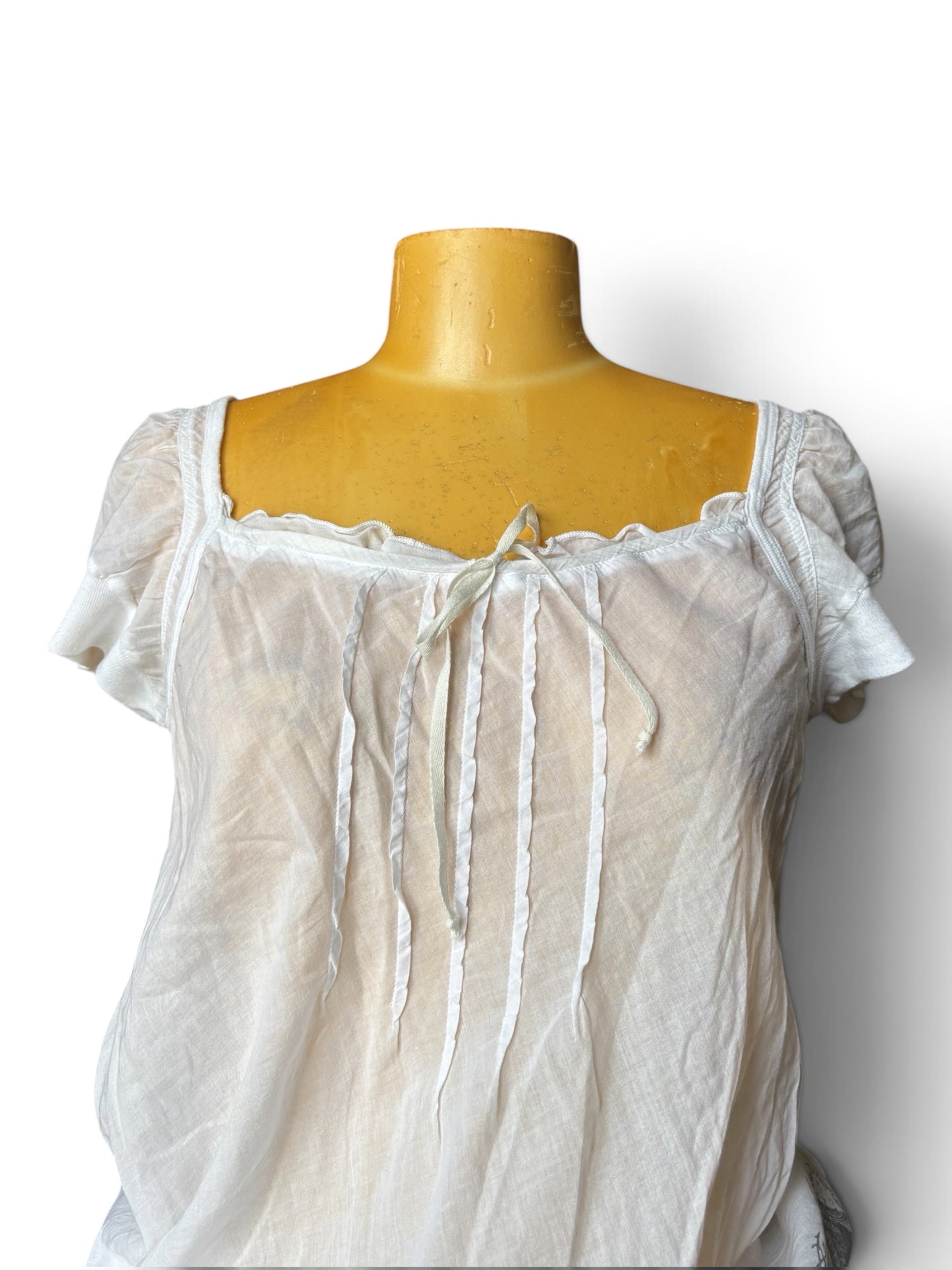 Blouse fronces Cop copine