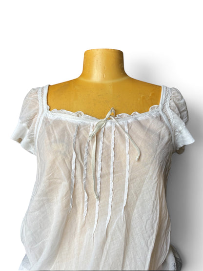 Blouse fronces Cop copine