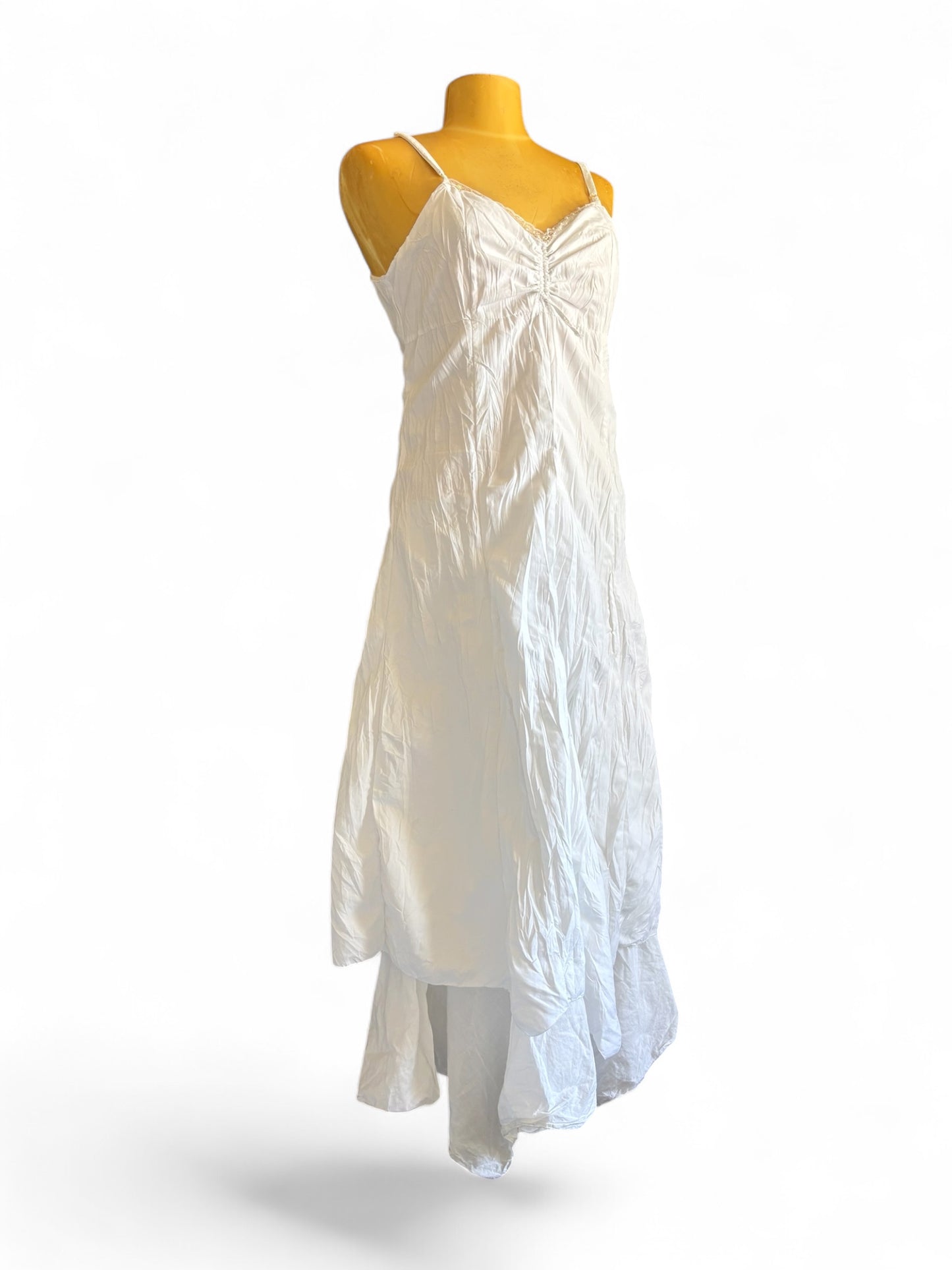 Robe romantique à volants