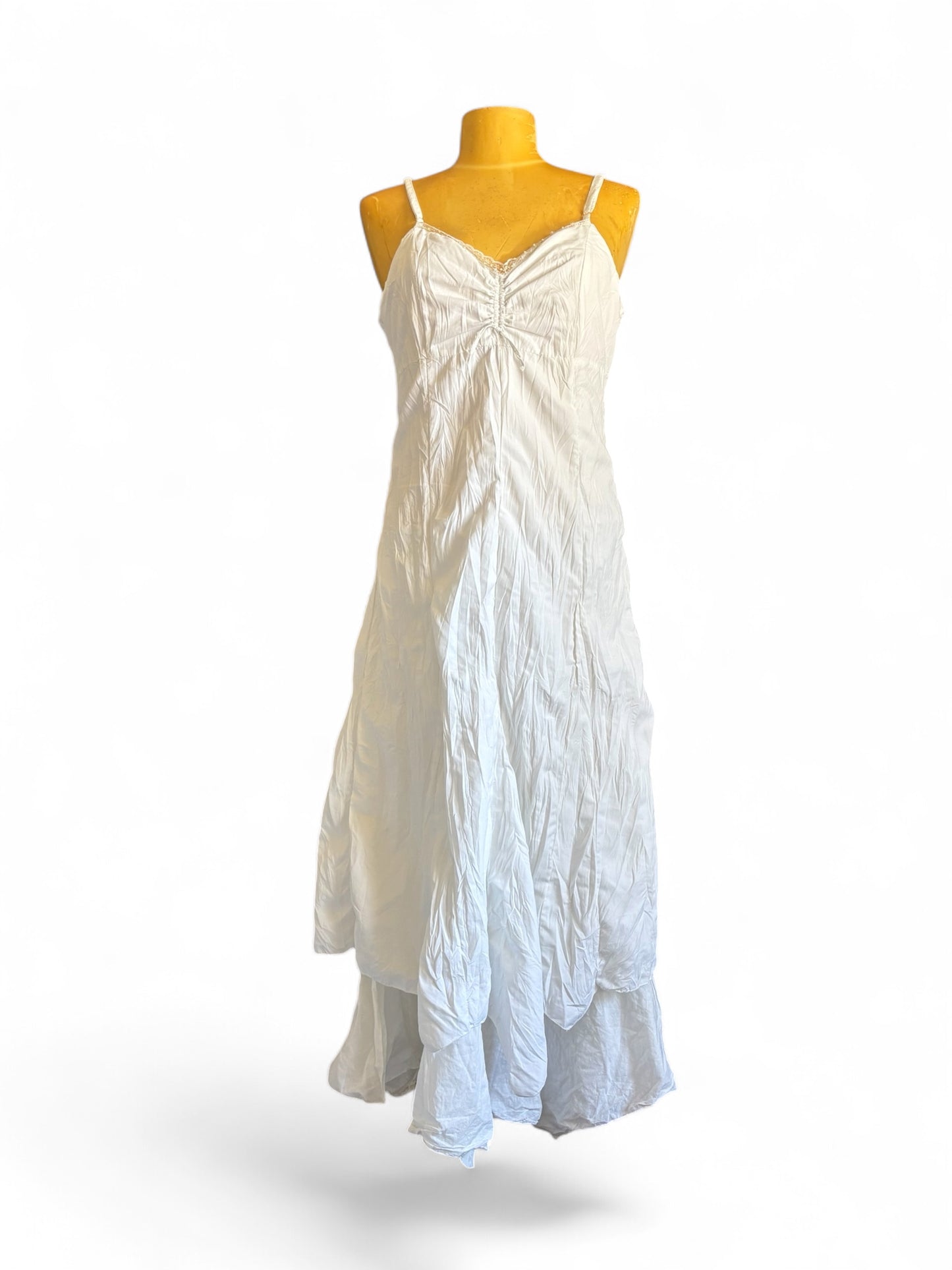 Robe romantique à volants