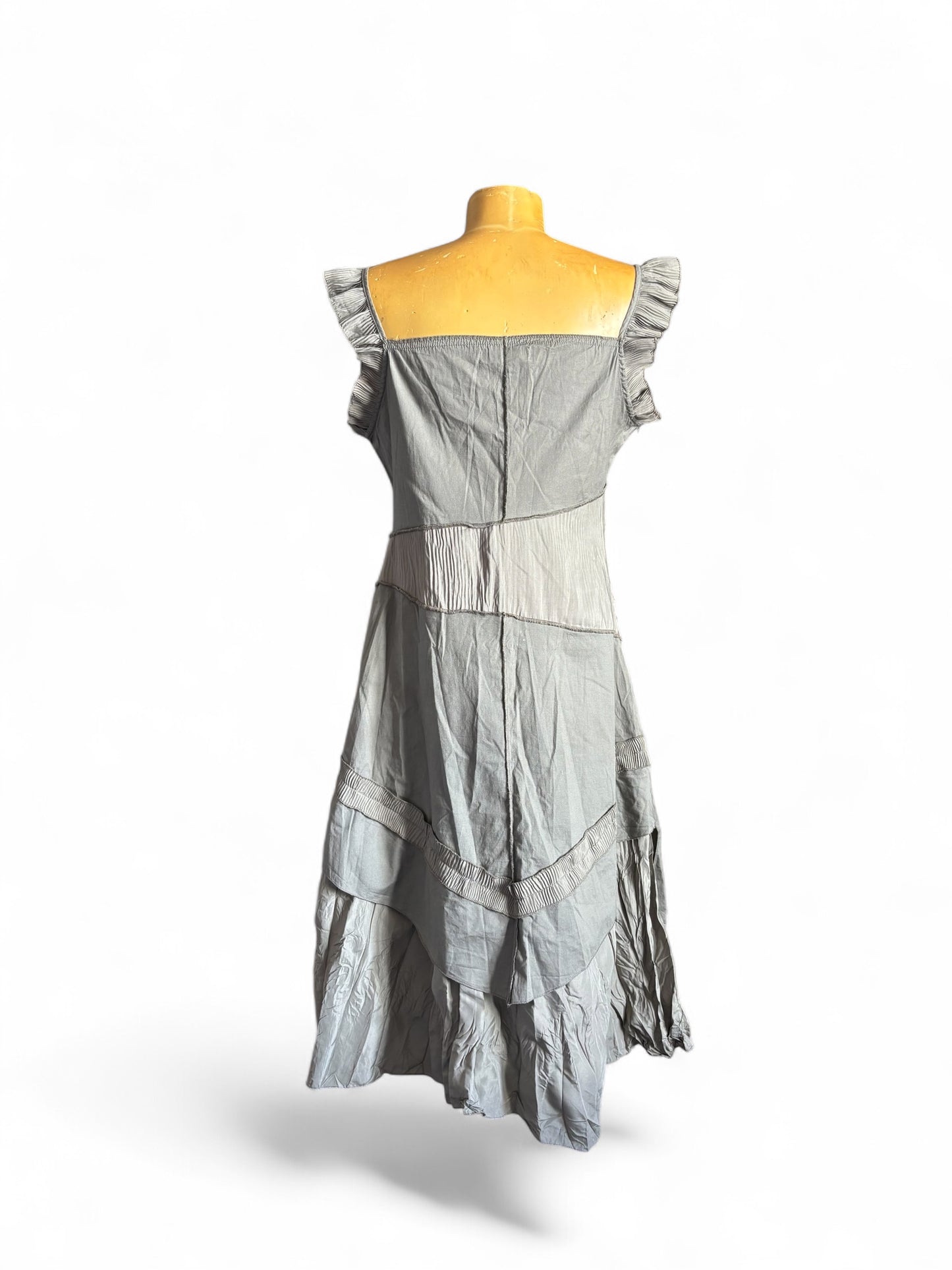 Robe asymétrique texturé