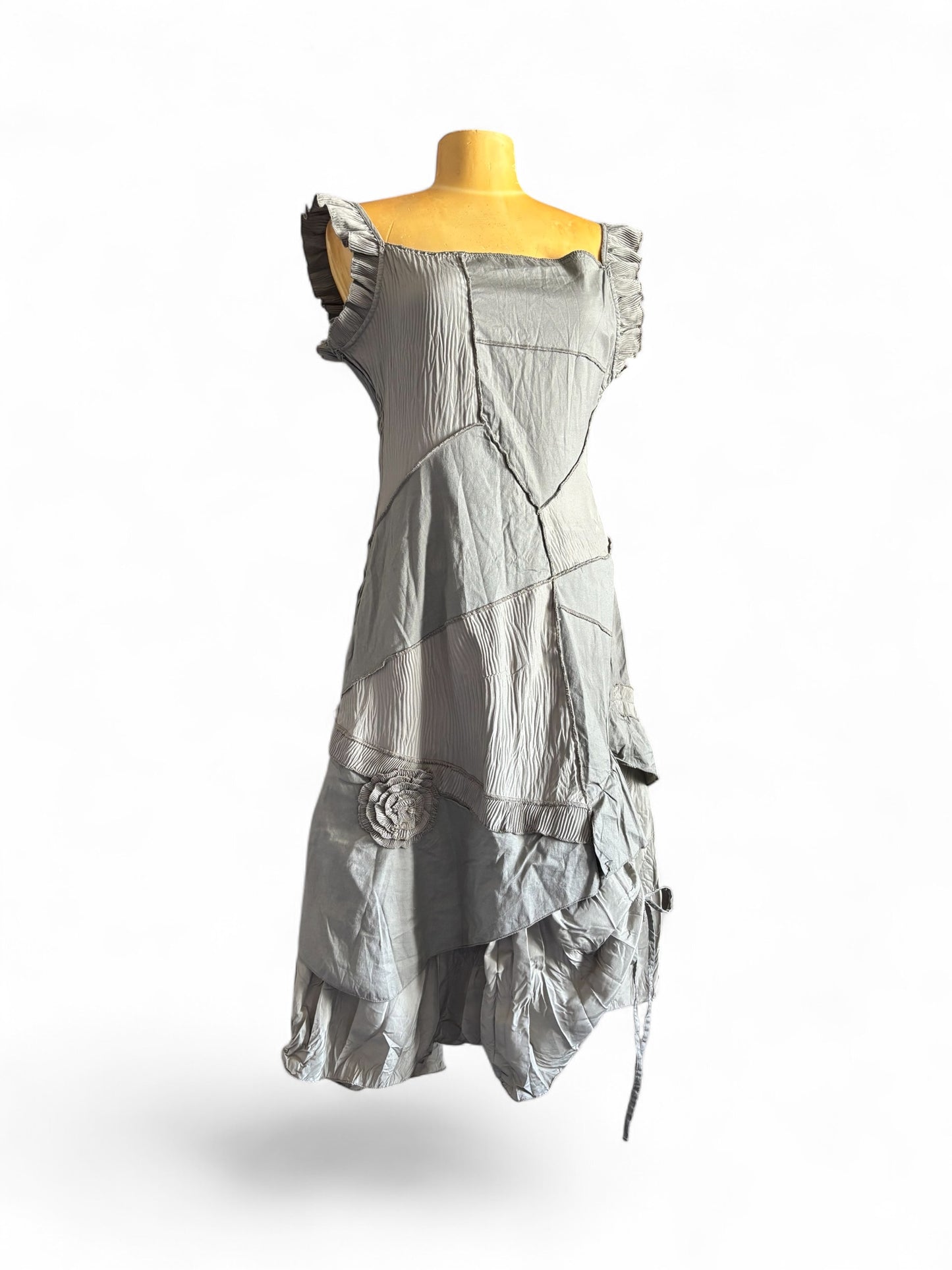 Robe asymétrique texturé