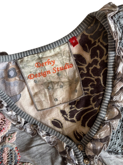 Top sans manche à Broderie René Derhy