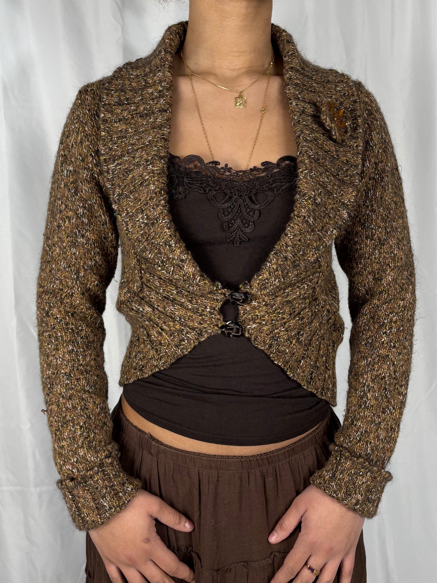 Gilet boheme cintré