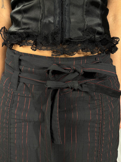 Jupe rayure et zip