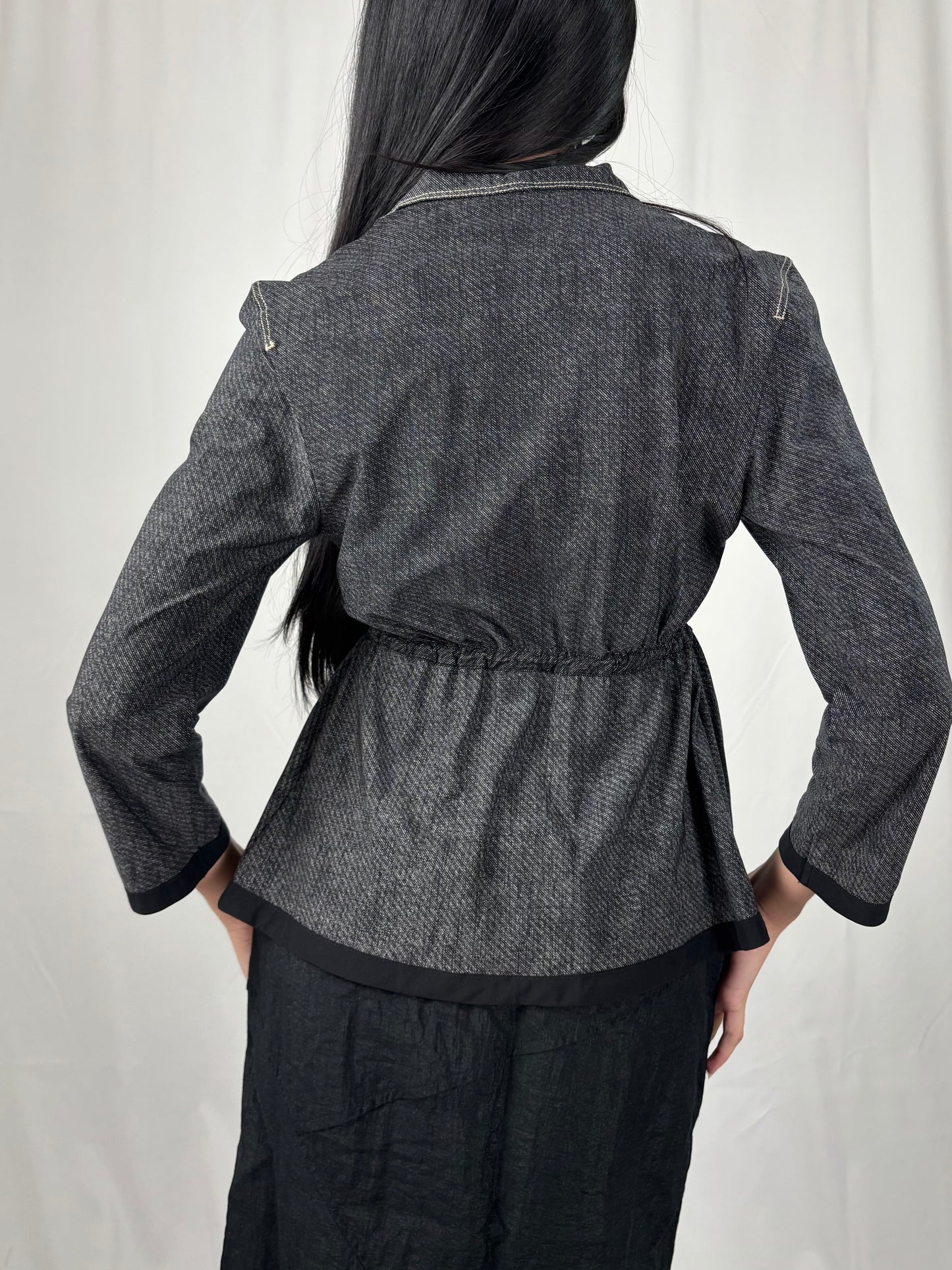 Veste cinté à nouer