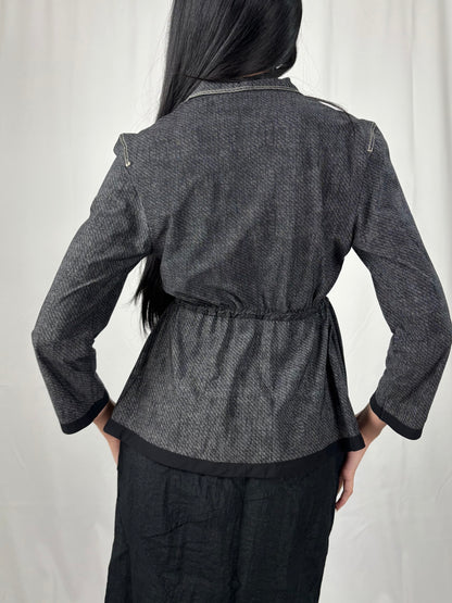 Veste cinté à nouer