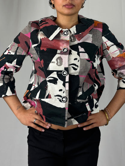 Veste courte Pop Art