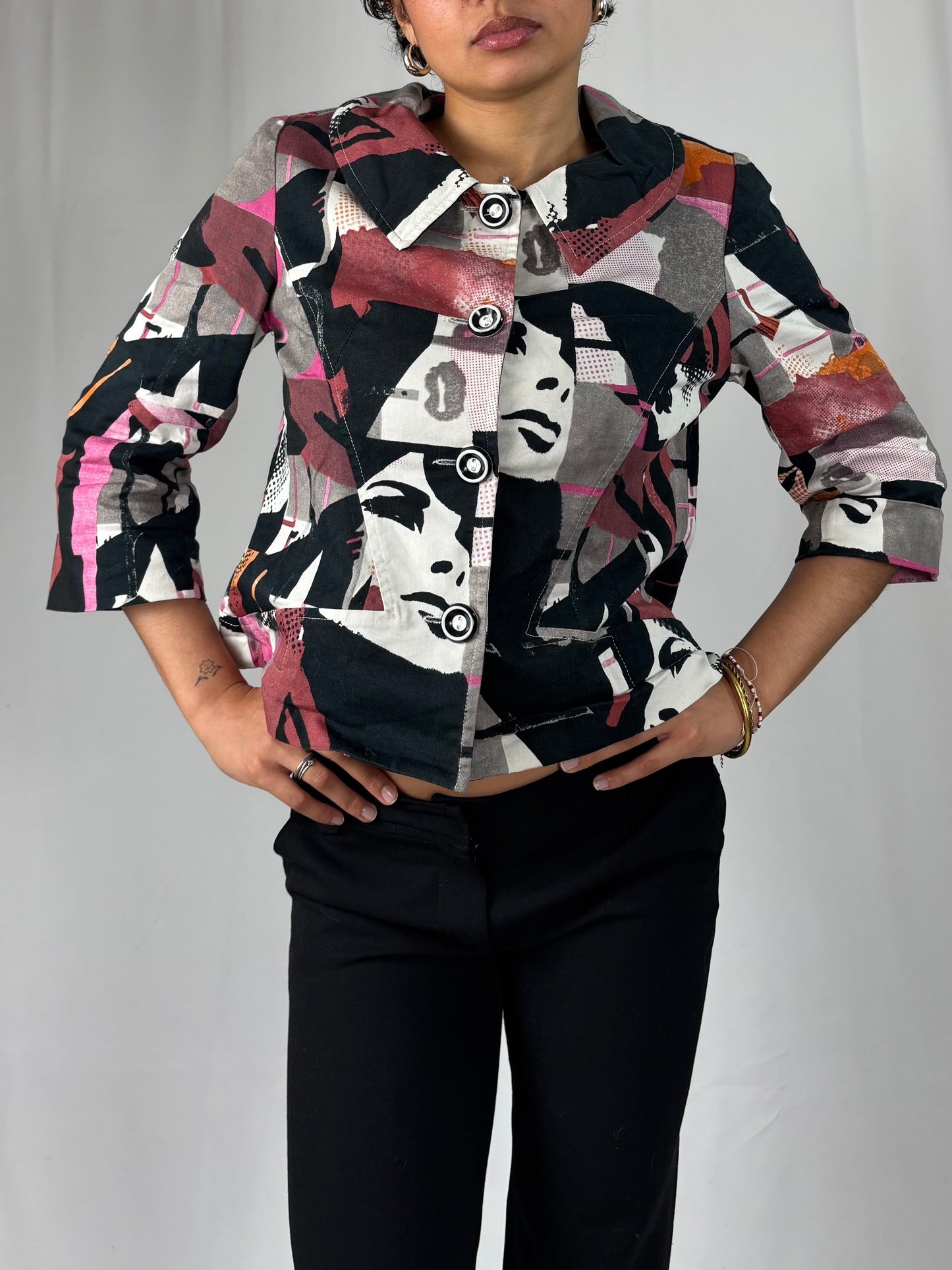 Veste courte Pop Art