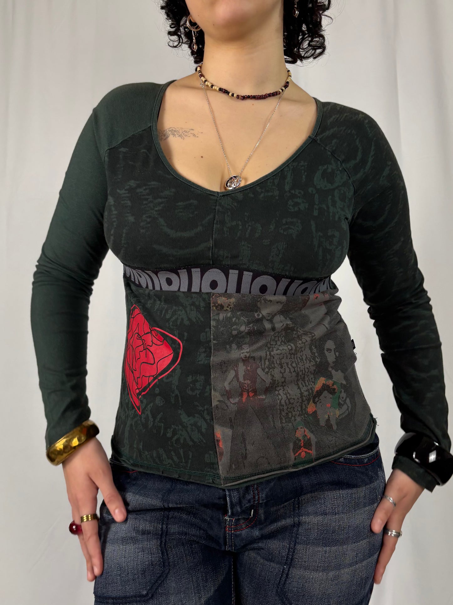 Teeshirt imprimé avec pendant