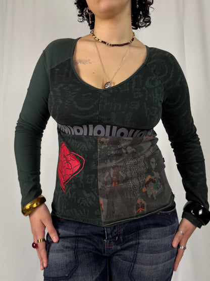 Teeshirt imprimé avec pendant