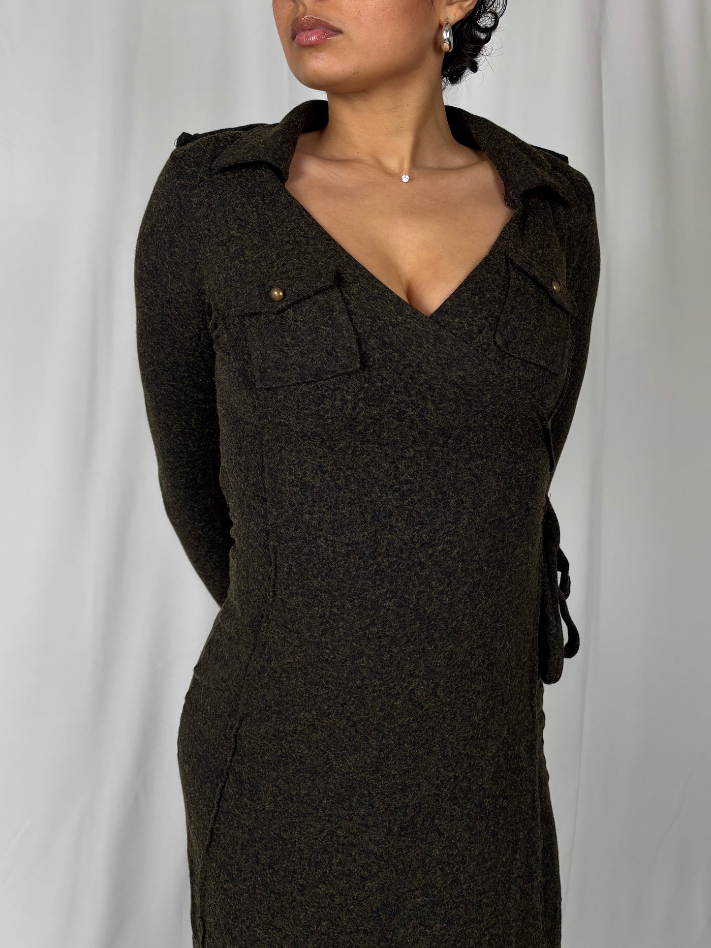 Robe cache coeur