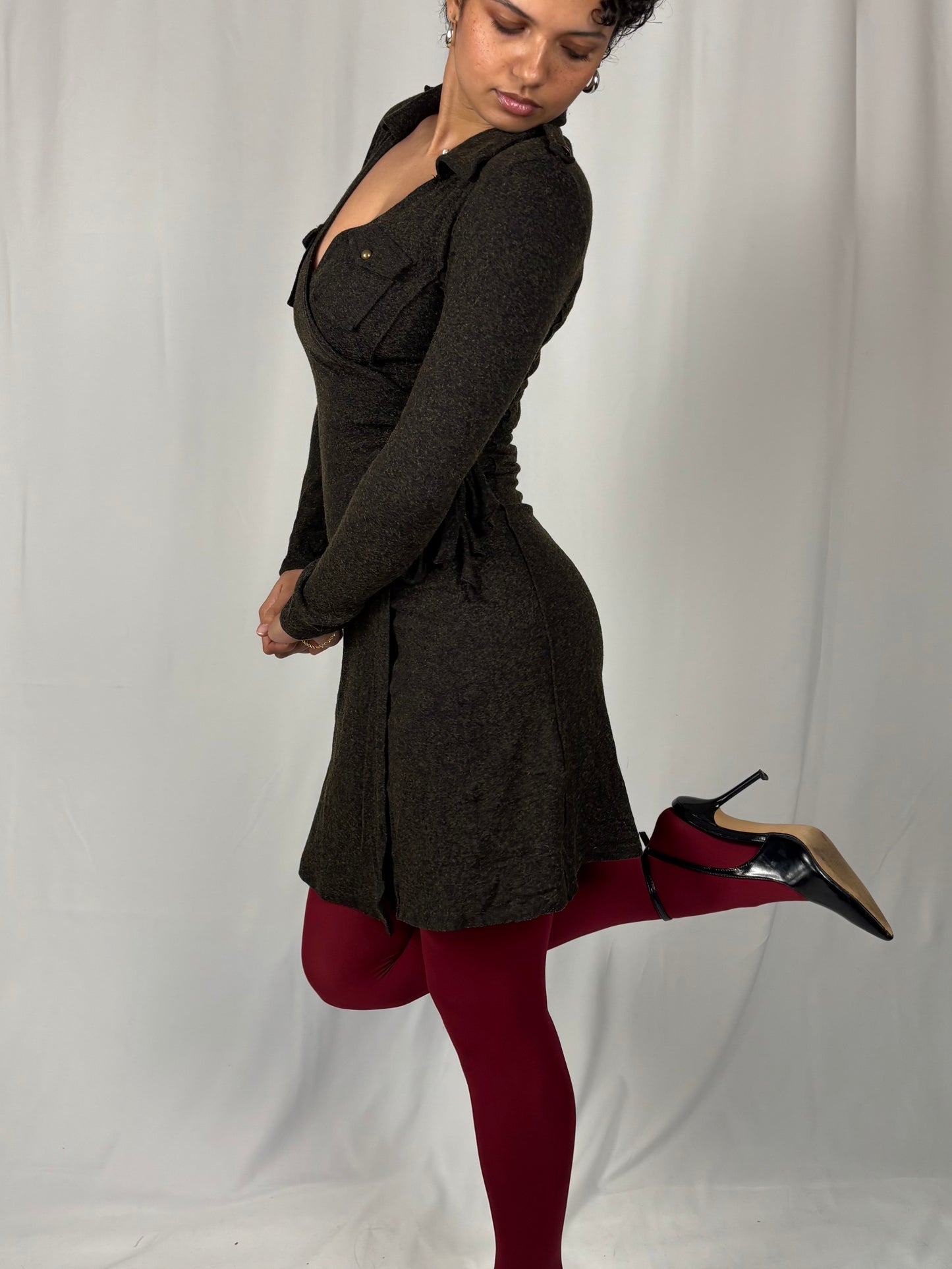 Robe cache coeur