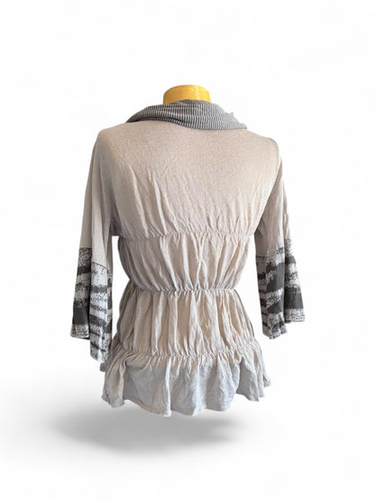 Gilet drapé